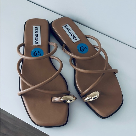 Steve Madden Shoes - Steve Madden Brown Strappy Sandals